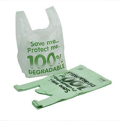 환경에 친절한 식물성 비닐 봉투, 100% 퇴비 쇼핑 백