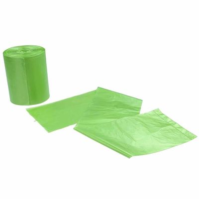 목록에 녹색 플라스틱 음식 부대, 식물성 비닐 봉투 목록 1 2 측 인쇄